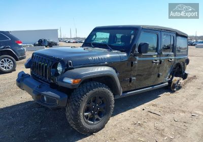 2022 Jeep Wrangler Unlimited Willys 4x4 1C4HJXDG6NW245518 photo 1