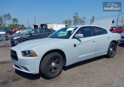 2013 Dodge Charger Police 2C3CDXAG6DH696357 photo 1